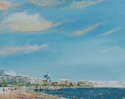 Cannes Meeresfront, 2014 von Vincent Alexander Booth